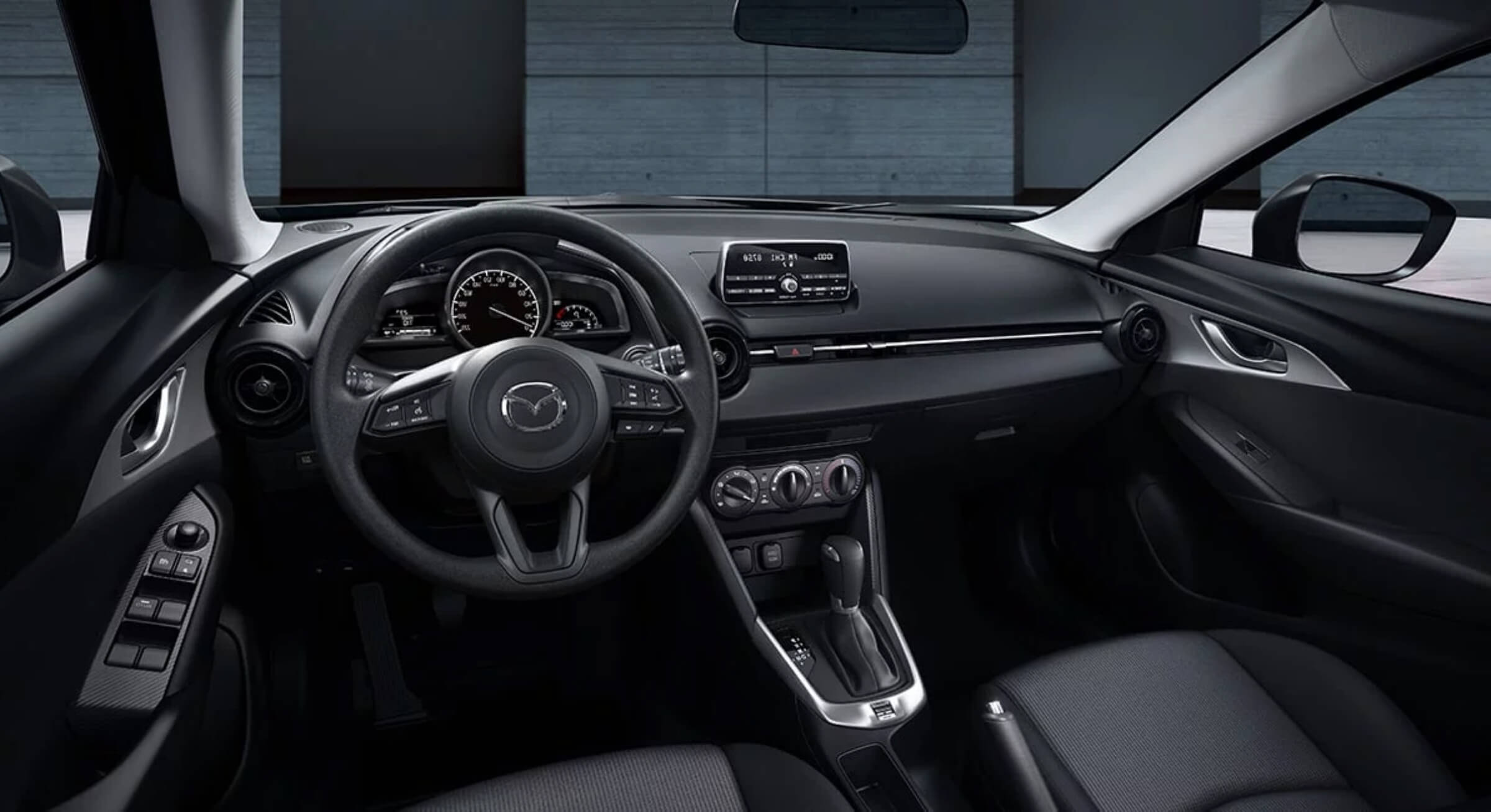 Black Leather Mazda Cx3 Interior Foto 1